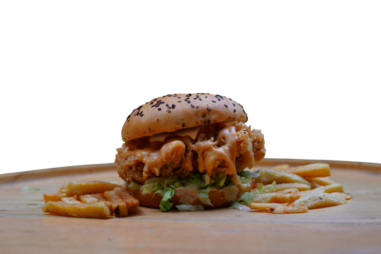1. Zinger Burger , Crispy, Juicy, and Made with Love at Fredrigo’s
